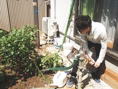 井戸水の利用例3