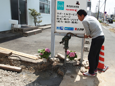 井戸水の利用例5