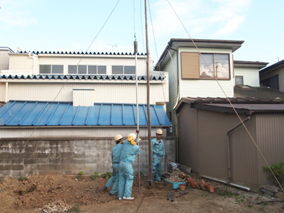 井戸工事の様子2